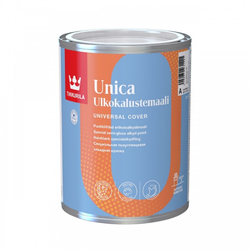UNICA ULKOKALUSTEMAALI PM3 0,9L