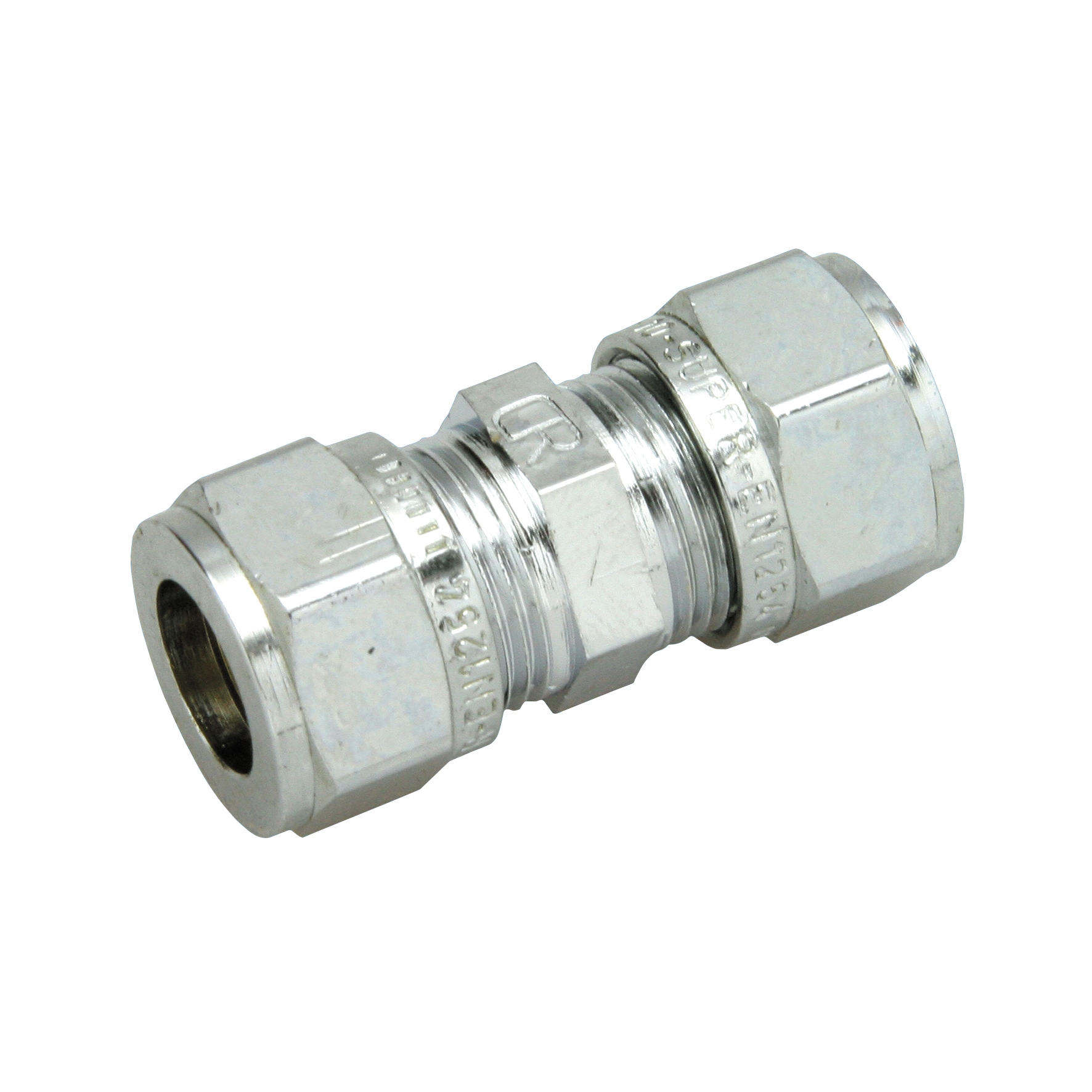 PUSERRUSVÄLILIITIN 12MM KROMI