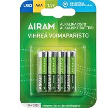 ALKALIPARISTO LR03 4KPL