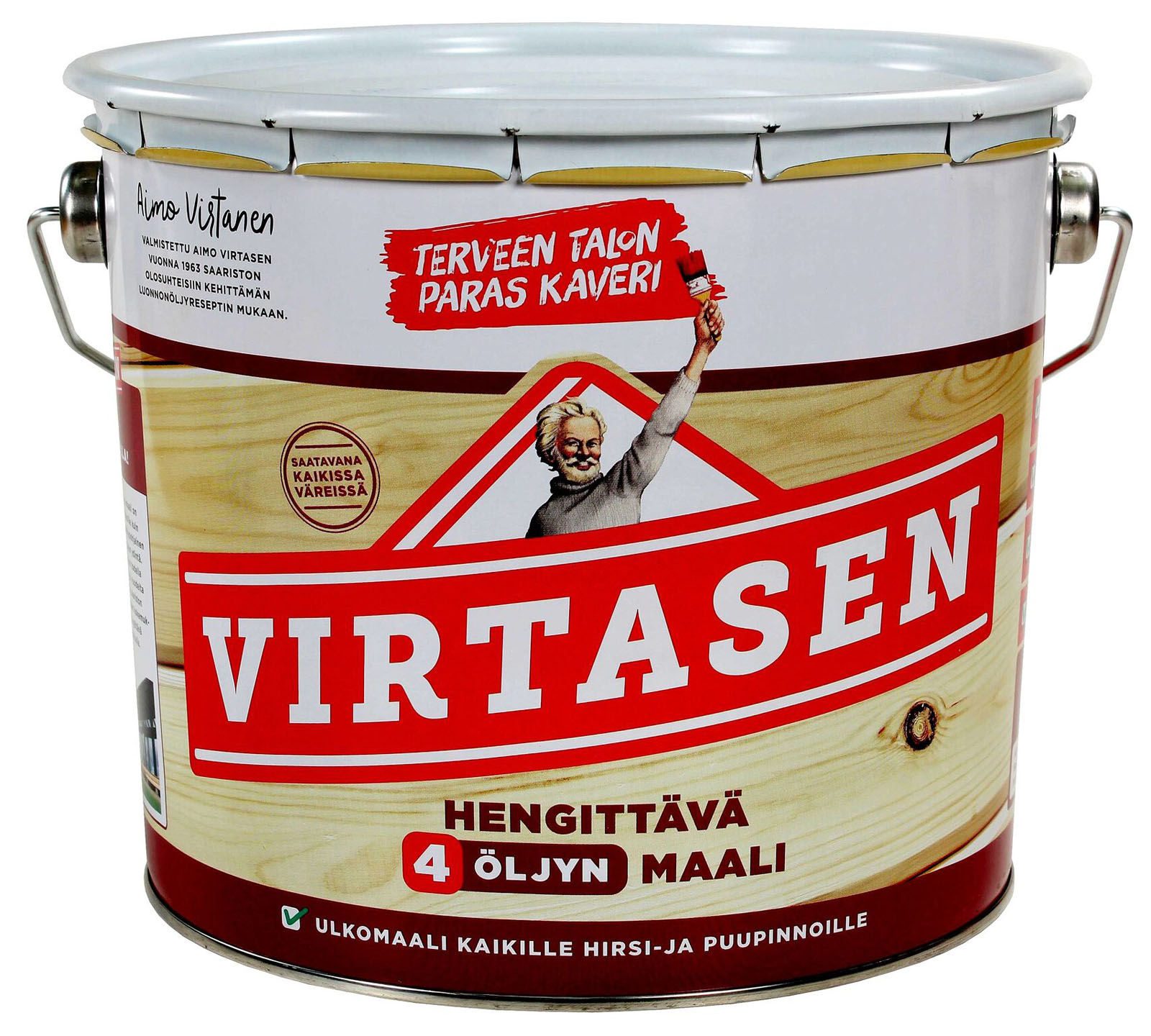 VIRTASEN 4 ÖLJYN LAATUMAALI 2,7L A-POHJA