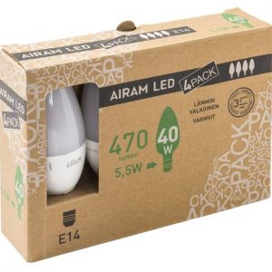 AIRAM LED 4PACK 5,5 E14 2700K