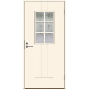 ULKO-OVI BASIC VALK. 10X21 6R LASI VASEN