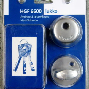 AVAINPESÄ + VÄÄNTÖNUPPI HGF 6600 KROMI
