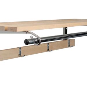 SEINÄNAULAKKO VILLE 60CM KOIVU/KROMI