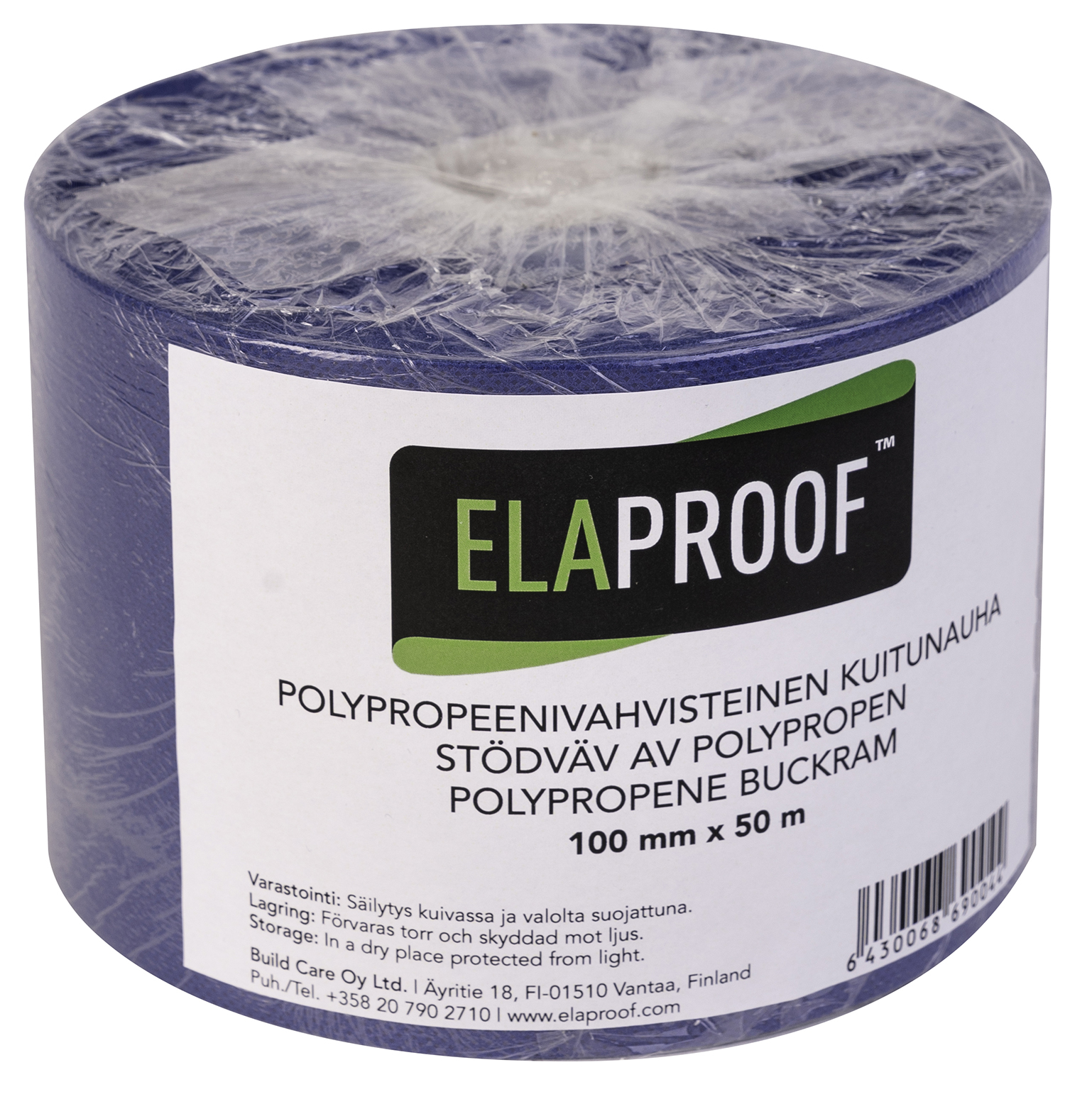 ELAPROOF KUITUNAUHA 100MM