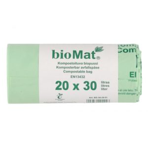 BIOMAT 30L BIO ROSKAPUSSI 20KPL