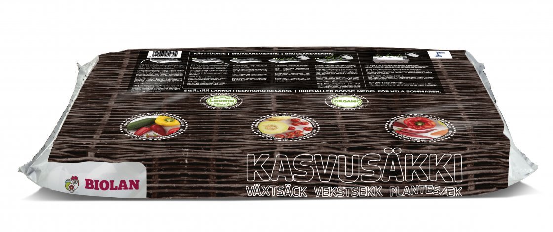 KASVUSÄKKI 60L BIOLAN
