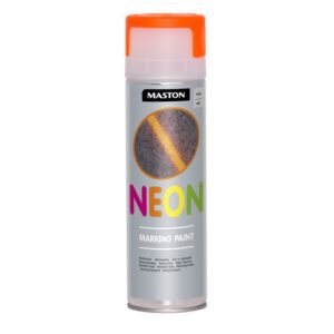 MERKKAUSVÄRISPRAY NEON ORANSSI 500ML
