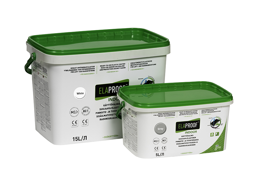 TIIVISTYSMASSA ELAPROOF INDOOR 5L VALKOINEN