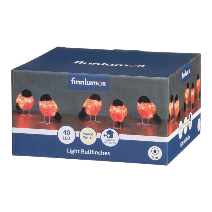 FINNLUMOR AKRYYLI PUNATULKKU 5KPL - Image 2