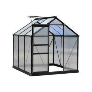 KASVIHUONE GREEN LAND 3,6M2 MUSTA