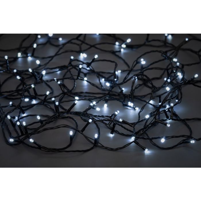 VALOKETJU 120 LED VALKOINEN