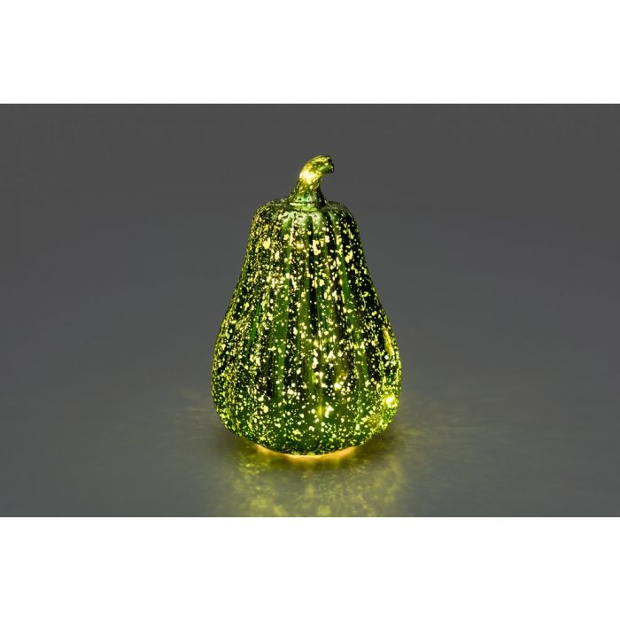 VALOKORISTE KURPITSA 15 MICRO LED 20,5CM, VIHREÄ