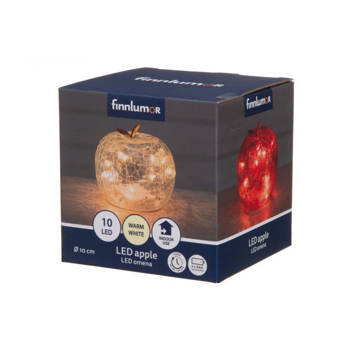 LED-OMENA 10CM PUNAINEN - Image 3