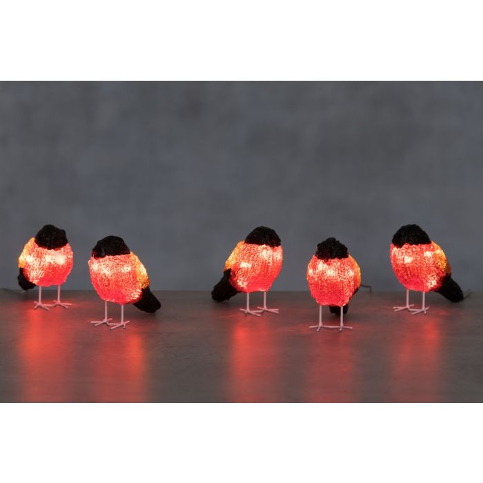 FINNLUMOR AKRYYLI PUNATULKKU 5KPL