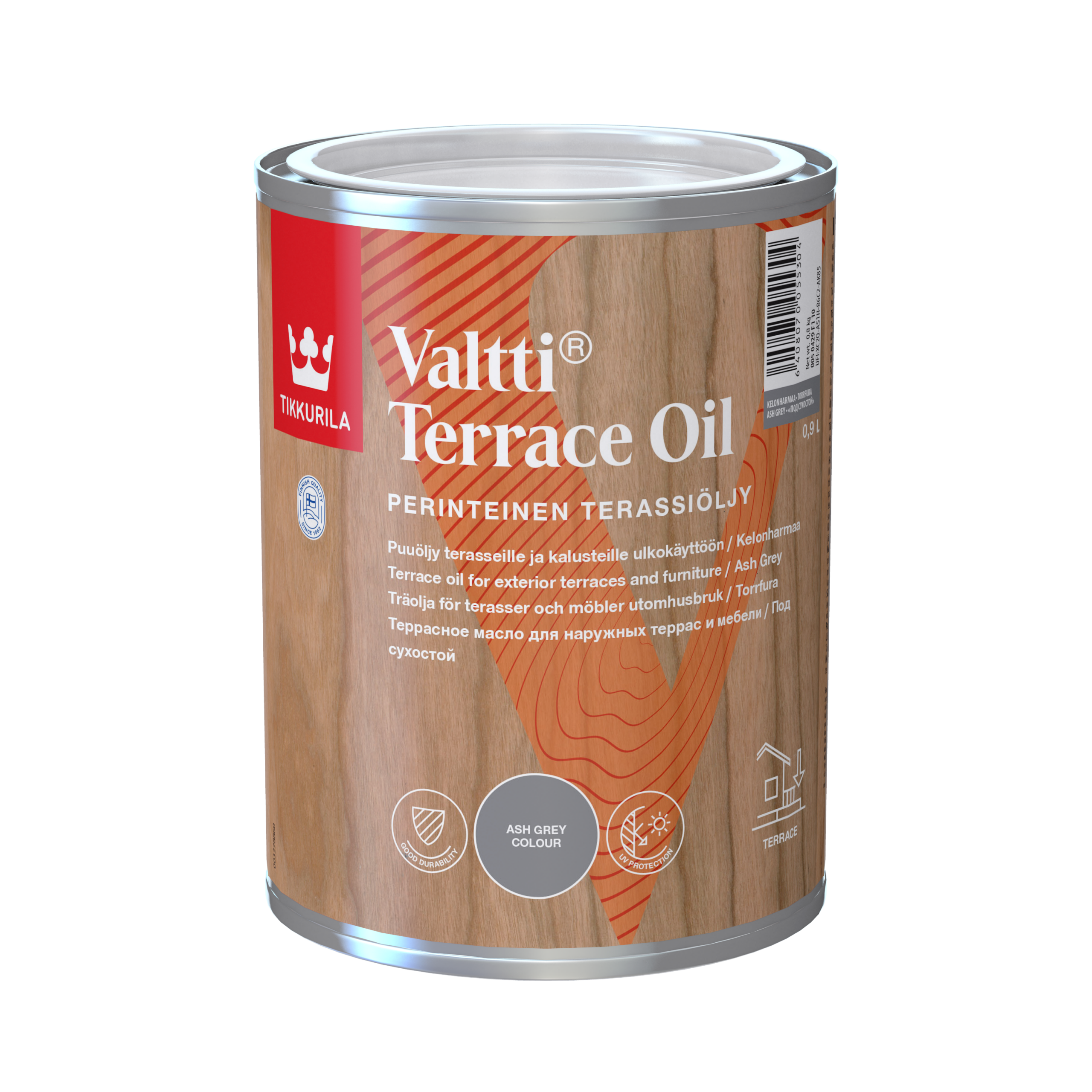 VALTTI TERRACE OIL KELONHARMAA 0,9L