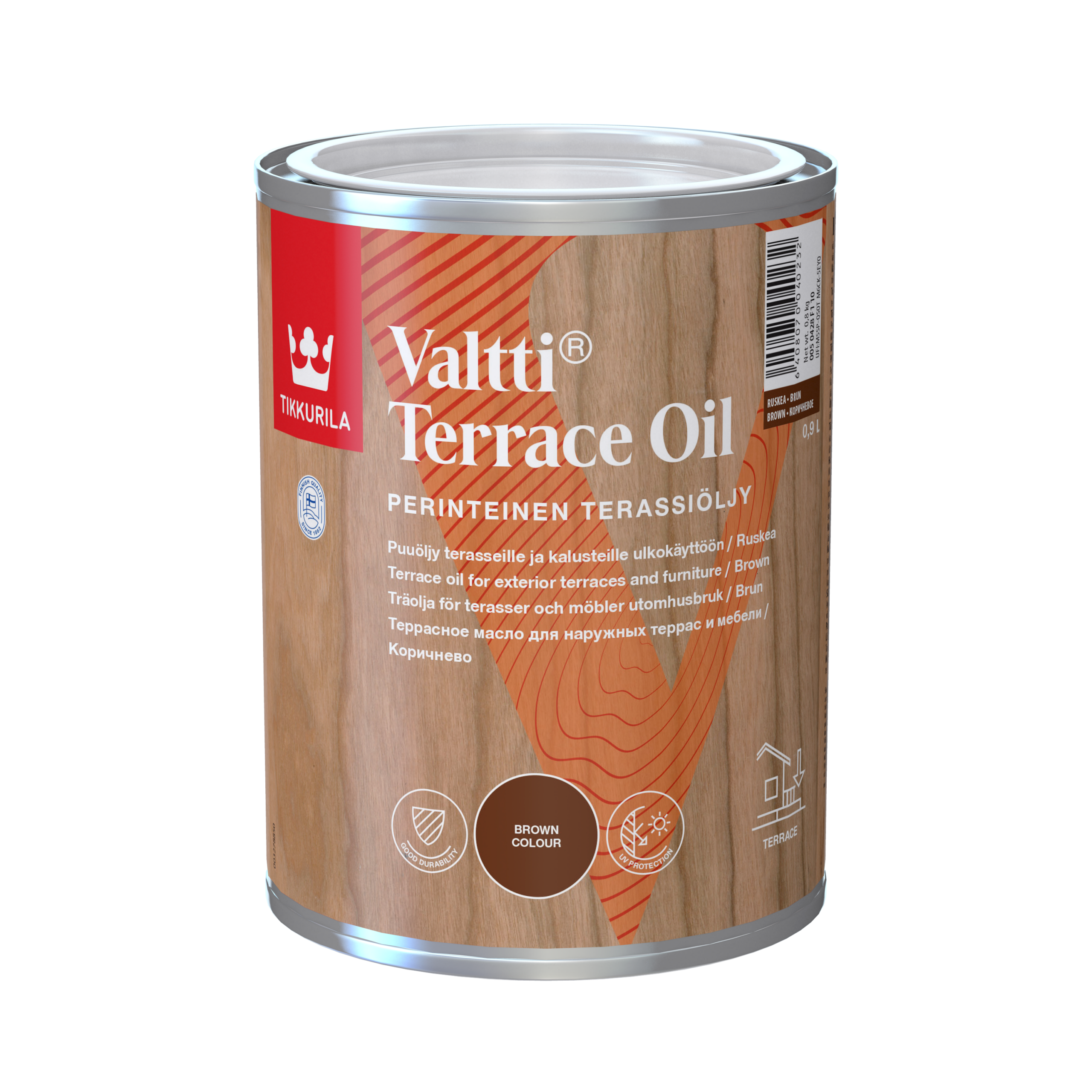 VALTTI TERRACE OIL RUSKEA 0,9L
