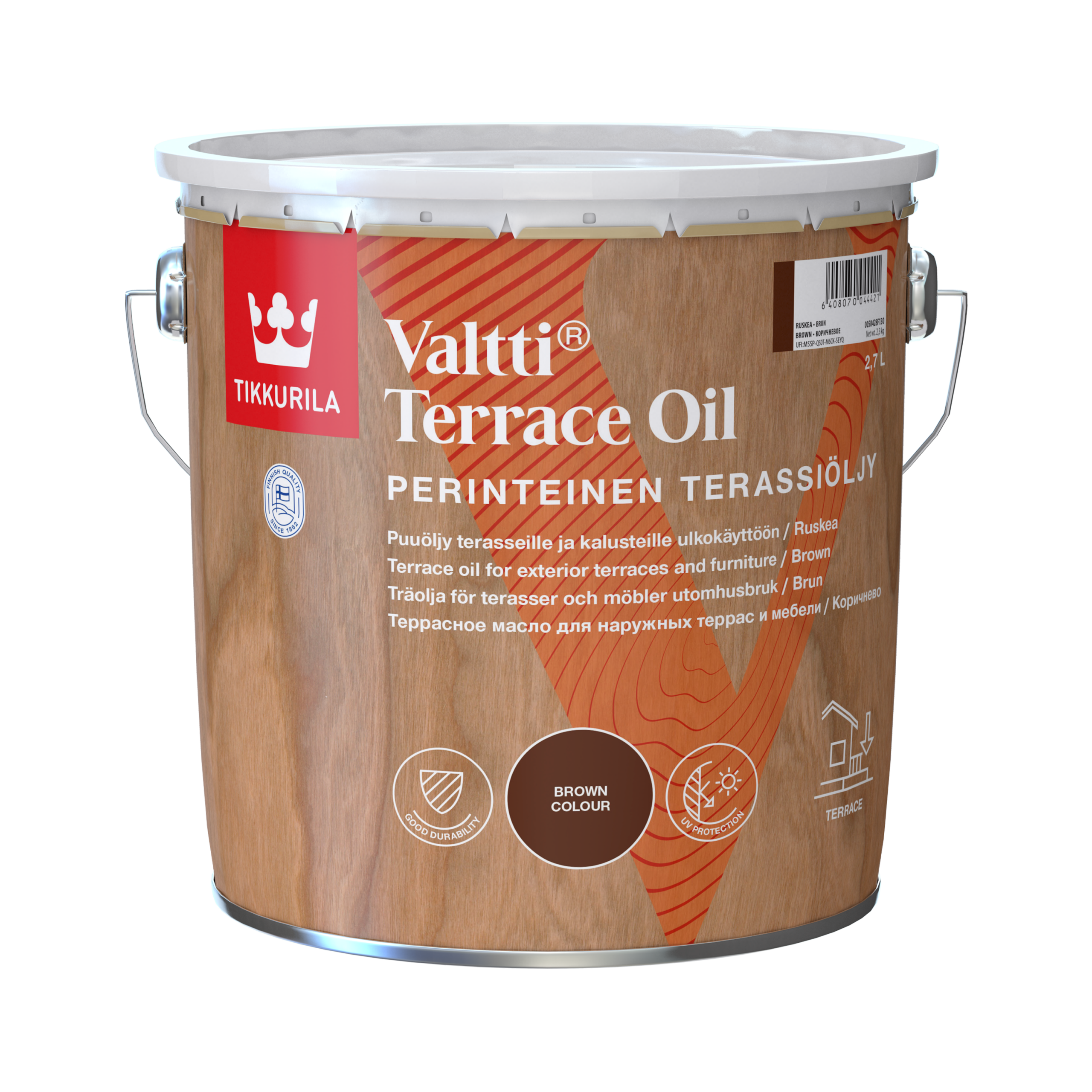 VALTTI TERRACE OIL RUSKEA 2,7L