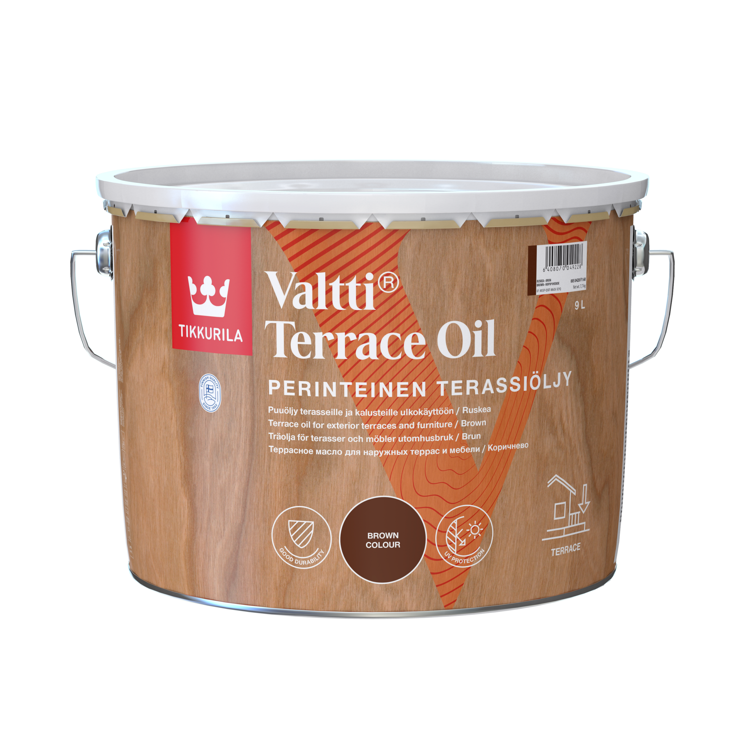 VALTTI TERRACE OIL RUSKEA 9L