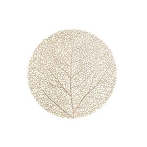 TABLETTI TREE 38CM KULTA/HOPEA