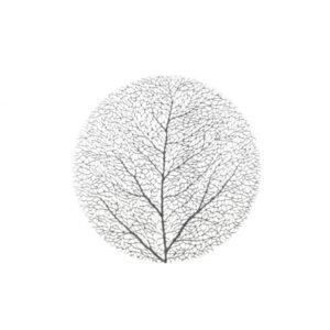 TABLETTI TREE 38CM KULTA/HOPEA - Image 2