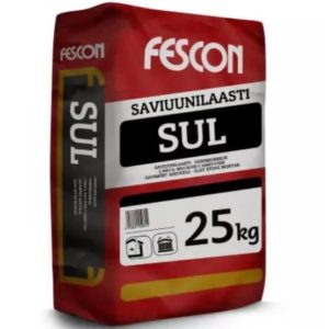 SAVIUUNILAASTI SUL 25KG