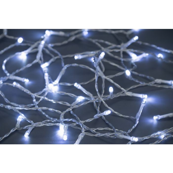 VALOKETJU 240LED KYLMÄ VALKOINEN