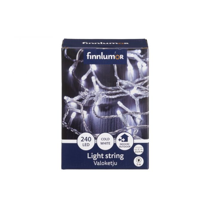 VALOKETJU 240LED KYLMÄ VALKOINEN - Image 3
