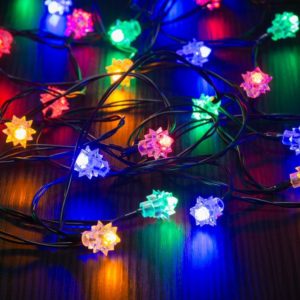 RETRO LED-VALOSARJA 40LED MONIVÄRI