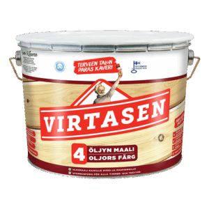 VIRTASEN 4 ÖLJYN LAATUMAALI 9L A-POHJA
